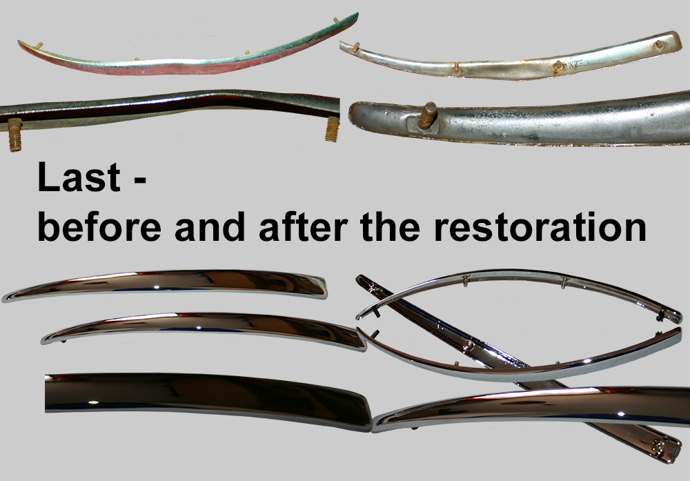 Last before and after the restoration
